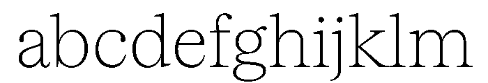 Serrif TRIAL Thin Instance FONT