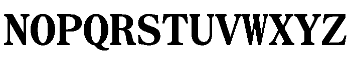 SerrifMono TRIAL Bold Instance Font UPPERCASE