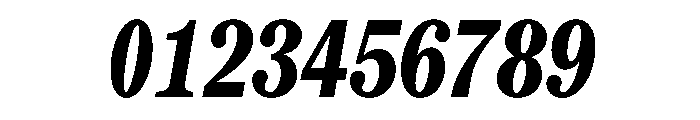 SerrifMono TRIAL CompressedHeavyItalic Instance Font OTHER CHARS