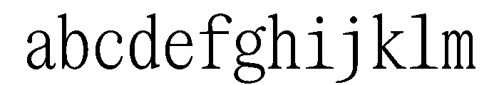 SerrifMono TRIAL CompressedLight Instance FONT