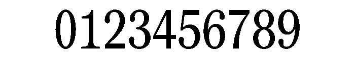 SerrifMono TRIAL CompressedMedium Instance Font OTHER CHARS