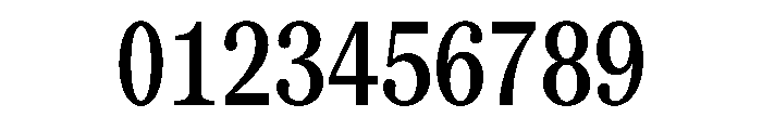 SerrifMono TRIAL CompressedSemiBold Instance Font OTHER CHARS