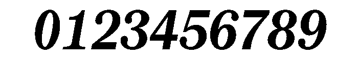 SerrifMono TRIAL CondensedBoldItalic Instance Font OTHER CHARS