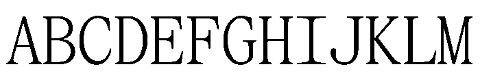 SerrifMono TRIAL CondensedLight Instance Font UPPERCASE