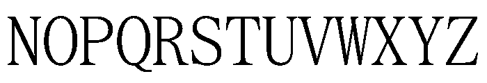 SerrifMono TRIAL CondensedLight Instance Font UPPERCASE