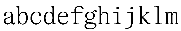 SerrifMono TRIAL CondensedLight Instance FONT