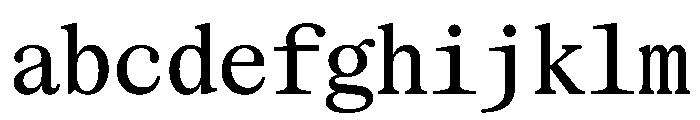 SerrifMono TRIAL CondensedMedium Instance FONT