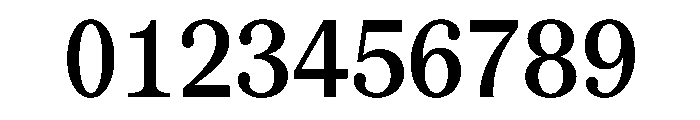 SerrifMono TRIAL CondensedSemiBold Instance Font OTHER CHARS