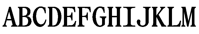 SerrifMono TRIAL CondensedSemiBold Instance Font UPPERCASE