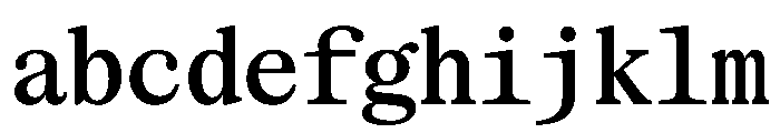 SerrifMono TRIAL CondensedSemiBold Instance FONT