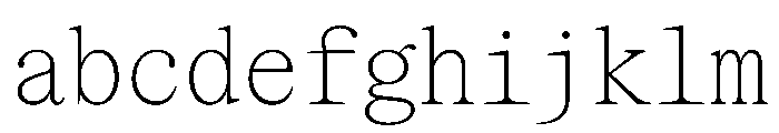 SerrifMono TRIAL CondensedThin Instance FONT