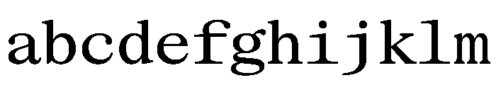 SerrifMono TRIAL Medium Instance FONT