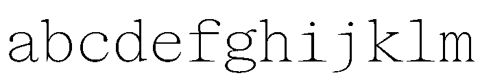 SerrifMono TRIAL Thin Instance FONT