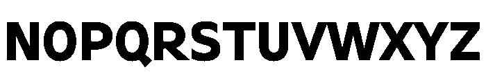 ServiceGothicv02 Bold Instance Font LOWERCASE