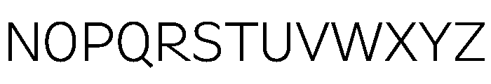 ServiceGothicv02 Light Instance Font LOWERCASE