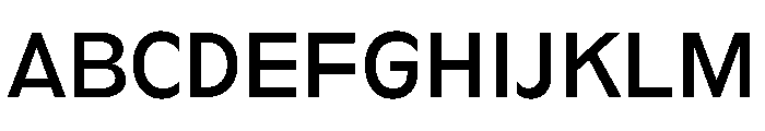 ServiceGothicv02 Medium Instance Font UPPERCASE