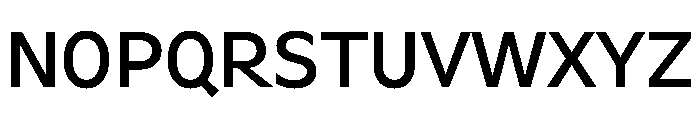 ServiceGothicv02 Medium Instance Font LOWERCASE
