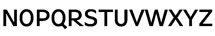 ServiceGothicv0.2 Medium Font LOWERCASE