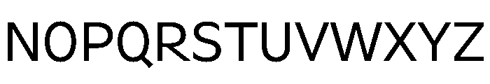 ServiceGothicv0.2 Regular Font LOWERCASE