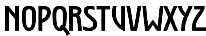 Secession Bold Font UPPERCASE