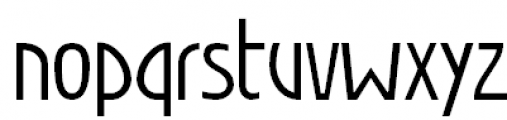 Secession Book Font LOWERCASE