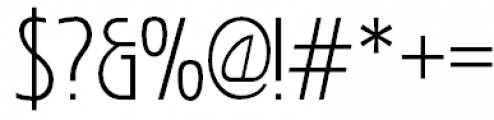 Secession Light Font OTHER CHARS