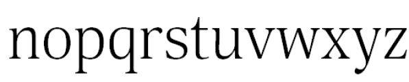 Selina Light Font LOWERCASE