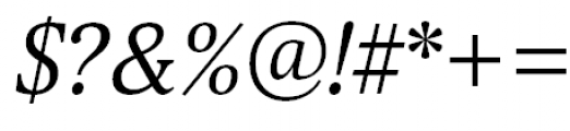 Selina Regular Italic Font OTHER CHARS