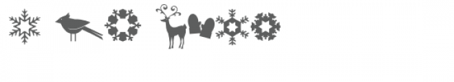 seasoned winter font Font OTHER CHARS