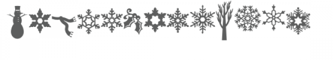 seasoned winter font Font LOWERCASE