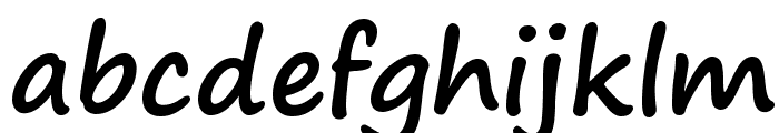 Segoe Print Bold Font LOWERCASE