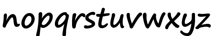 Segoe Print Bold Font LOWERCASE