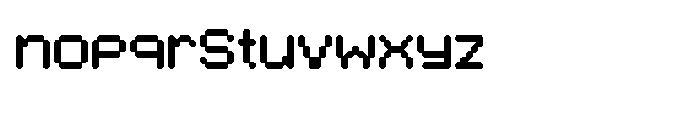 Selector Regular Font LOWERCASE