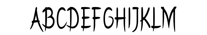 Sencha-CondensedRegular Font UPPERCASE