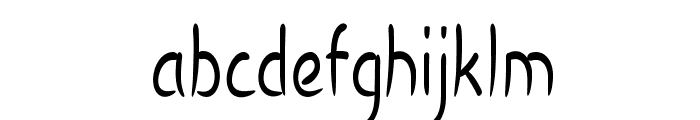 Sencha-CondensedRegular Font LOWERCASE