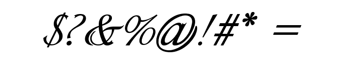 Sepherin-BoldItalic Font OTHER CHARS