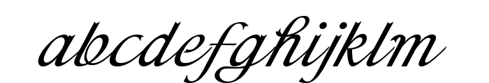 Sepherin-BoldItalic Font LOWERCASE