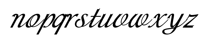 Sepherin-BoldItalic Font LOWERCASE