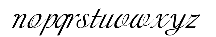 Sepherin-Italic Font LOWERCASE