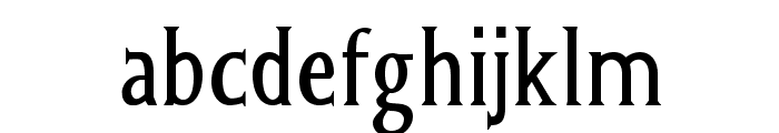 Seraph-CondensedBold Font LOWERCASE