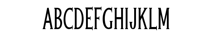 Seraph-ExtracondensedBold Font UPPERCASE