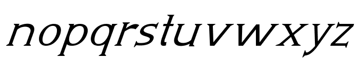 Seraph-Italic Font LOWERCASE