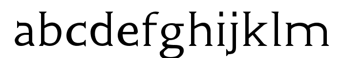 Seraph Font LOWERCASE