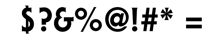 SerifGothicStd-ExtraBold Font OTHER CHARS