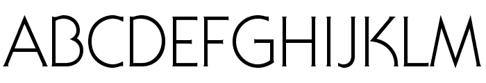 SerifGothicStd-Light Font UPPERCASE