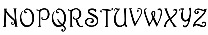 Seripiti Font UPPERCASE