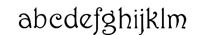 Seripiti Font LOWERCASE