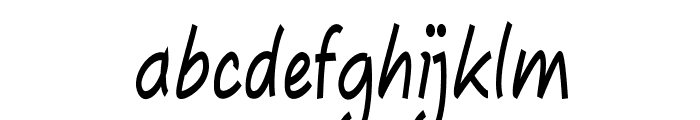 Serivan-CondensedRegular Font LOWERCASE
