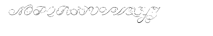 Serofina Thin Font UPPERCASE