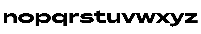 Seabass Extra Bold Font LOWERCASE